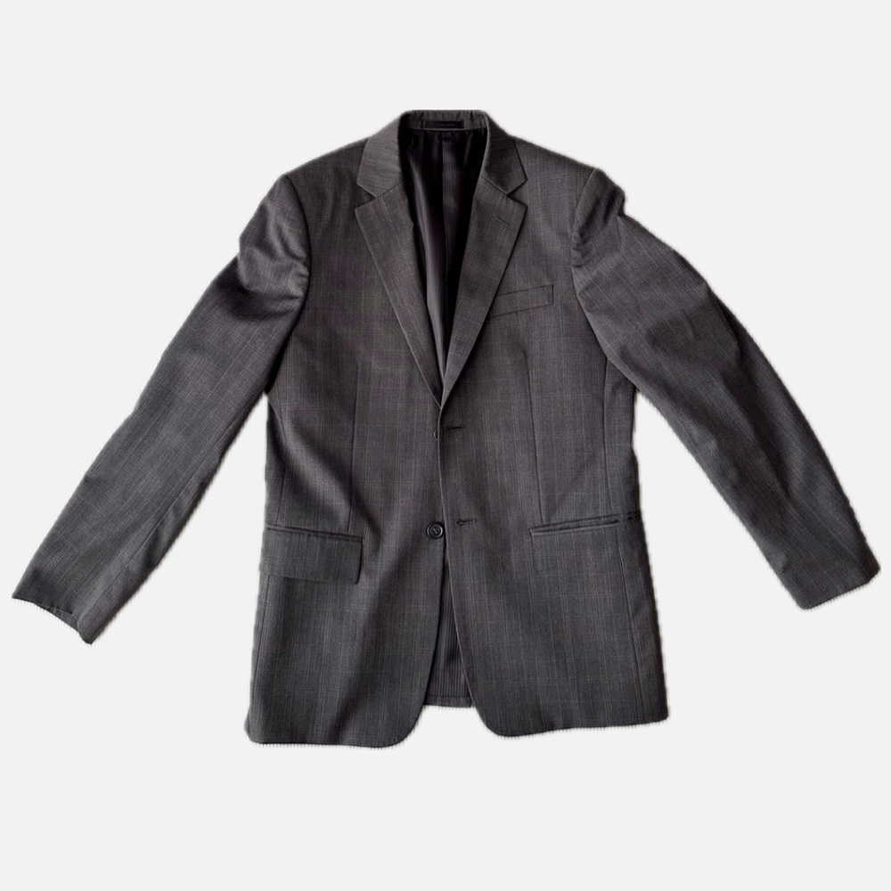 Dark Gray Blazer Blazer Mens 46